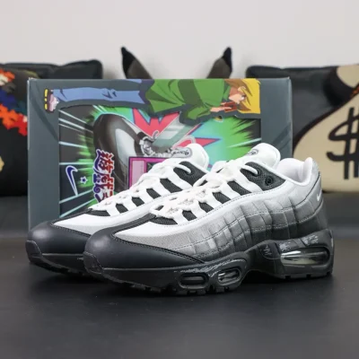 Yu-Gi-Oh! x Nike Air Muscle 95 Sneakers Grey - etkick reps